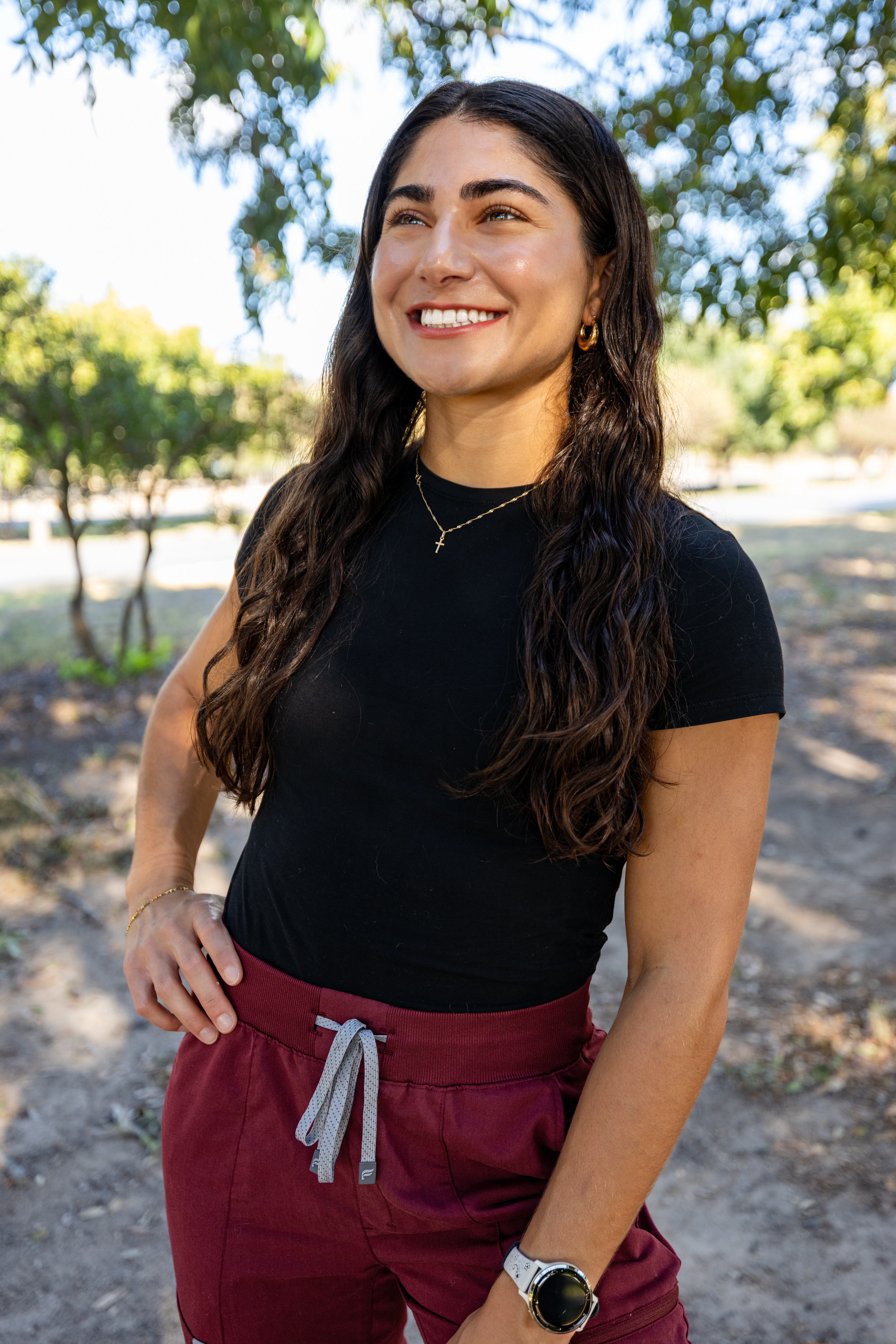 Dr. Syra outdoors in Austin